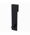 Gancio Per Box Doccia Appendi Asciugamano Accappatoio Bagno 4x13.5 Cm Nero 87769