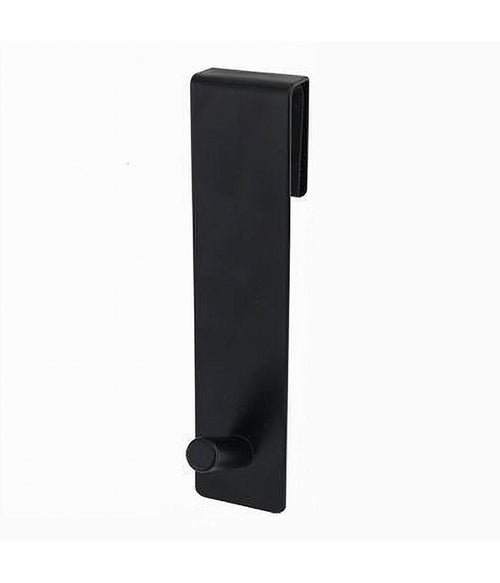 Gancio Per Box Doccia Appendi Asciugamano Accappatoio Bagno 4x13.5 Cm Nero 87769