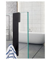 Gancio Per Box Doccia Appendi Asciugamano Accappatoio Bagno 4x13.5 Cm Nero 87769