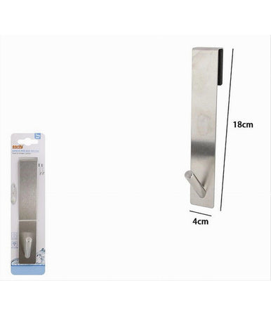 Gancio Per Porta Box Doccia Appendi Asciugamano Accappatoio Bagno 4 X 18cm 87765