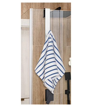 Gancio Per Porta Box Doccia Appendi Asciugamano Accappatoio Bagno 4 X 18cm 87765