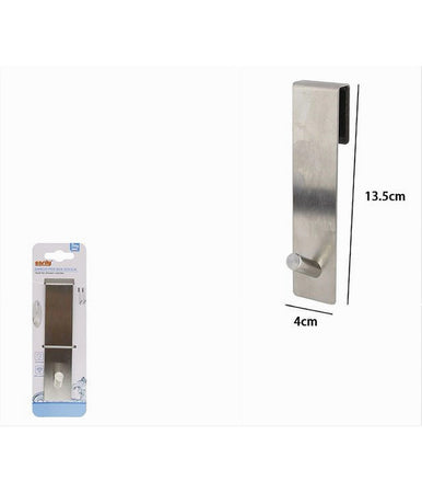 Gancio Per Porta Box Doccia Appendi Asciugamano Accappatoio Bagno 4x13.5cm 87764