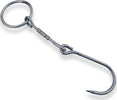 Gancio Snodato con Anello per Macelleria in Acciaio Inox da 22 cm Casa e cucina/Organizzazione interni/Ganci e appenditutto/Ganci multifunzione La Zappa - Altamura, Commerciovirtuoso.it
