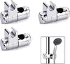 Gancio Supporto Doccia 3 pz Cromato per Aste Saliscendi Scorrevole Fai da te/Attrezzature per cucine e bagni/Attrezzature per bagni/Docce e componenti doccia/Sistemi saliscendi per vasche da bagno e docce Ogomondo - Martina Franca, Commerciovirtuoso.it
