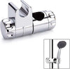 Gancio Supporto Doccia Cromato per Aste Saliscendi Scorrevole Fai da te/Attrezzature per cucine e bagni/Attrezzature per bagni/Docce e componenti doccia/Sistemi saliscendi per vasche da bagno e docce Ogomondo - Martina Franca, Commerciovirtuoso.it