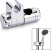 Gancio Supporto Doccia Cromato per Aste Saliscendi Scorrevole Fai da te/Attrezzature per cucine e bagni/Attrezzature per bagni/Docce e componenti doccia/Sistemi saliscendi per vasche da bagno e docce Ogomondo - Martina Franca, Commerciovirtuoso.it