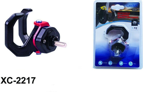 Gancio Universale Per Casco Da Moto In Alluminio Doppio Gancio Con Vite Xc-2217 Auto e Moto > Moto Trade Shop italia - Napoli, Commerciovirtuoso.it