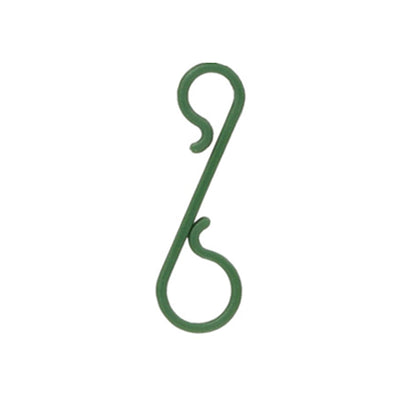 Ganci in PP color Verde per palline albero di natale 60 pezzi