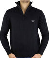 Gant Maglione Uomo Collo alto Zip Natural Cotton Regular Fit Tinta Unita Logo Maniche Lunghe Pullover Moda/Uomo/Abbigliamento/Maglioni e cardigan/Maglioni Euforia - Bronte, Commerciovirtuoso.it