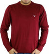 Gant Maglione Uomo Girocollo 100% Premium Cotton Regular Fit Maniche Lunghe Moda/Uomo/Abbigliamento/Maglioni e cardigan/Maglioni Euforia - Bronte, Commerciovirtuoso.it