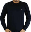 Gant Maglione Uomo Girocollo 100% Premium Cotton Regular Fit Maniche Lunghe Moda/Uomo/Abbigliamento/Maglioni e cardigan/Maglioni Euforia - Bronte, Commerciovirtuoso.it