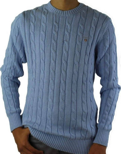 Gant Pullover Uomo Intrecciato 100% Cotone Girocollo Maglione Fashion Regular Fit Maniche Lunghe Classico a Coste Moda/Uomo/Abbigliamento/Maglioni e cardigan/Maglioni Euforia - Bronte, Commerciovirtuoso.it