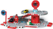 Garage-Gioco-Per-Bambini-Piano-Livello-Superiore-Con-Distributore-Auto