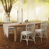 Tavolo allungabile Bounty in legno di Teak Riciclato da giardino 160/220 x 95 cm