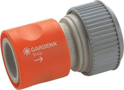 GARDENA---RACCORDO-ACQUA-STOP---3/4''-E-5/8''