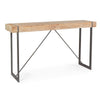 Tavolo Garrett rettangolare, con gambe, piano in legno di abete, stile industriale
