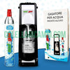 Gasatore per Acqua SODAGAS mod. Bollicino + Cilindro CO2 450gr Ricaricabile
