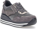 Gavi-Sneakers-Donna-Platform-4cm-The-First-1506030-Grigie-Art.-H15060-30