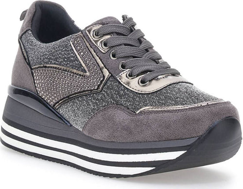 Gavi-Sneakers-Donna-Platform-4cm-The-First-1506030-Grigie-Art.-H15060-30