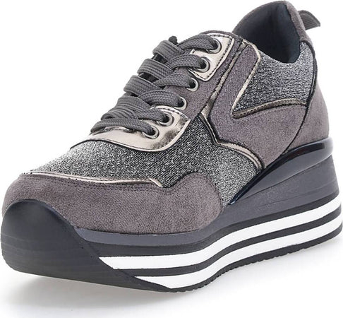Gavi-Sneakers-Donna-Platform-4cm-The-First-1506030-Grigie-Art.-H15060-30