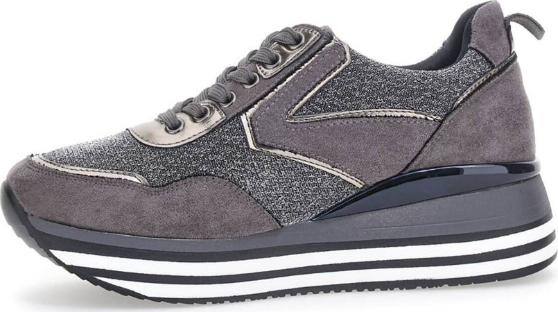 Gavi-Sneakers-Donna-Platform-4cm-The-First-1506030-Grigie-Art.-H15060-30