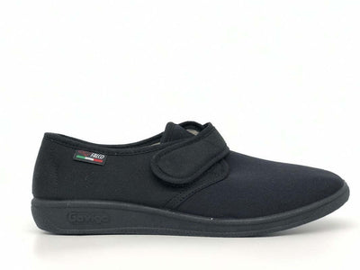 GAVIGA Pantofola elasticizzata donna nero 193