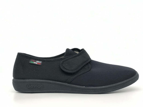 GAVIGA Pantofola elasticizzata donna nero 193