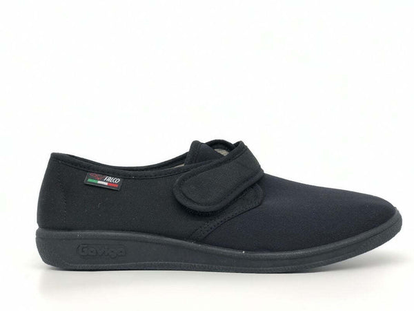 GAVIGA Pantofola elasticizzata donna nero 193