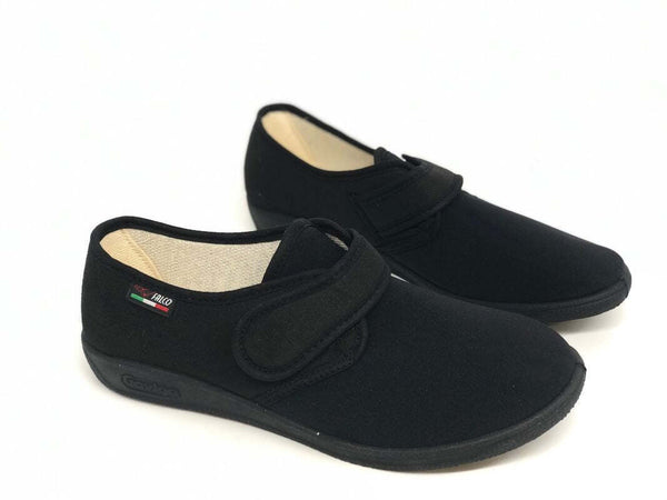 GAVIGA Pantofola elasticizzata donna nero 193