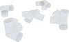 Gazebo-3-x-3-Metri-Bianco-Struttura-in-Acciaio-Copertura-In-PE-110-gr/m²-Impermeabile-Idrorepellente