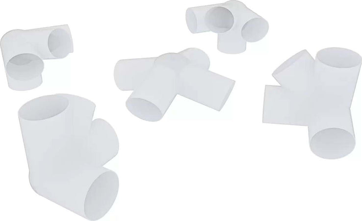 Gazebo-3-x-3-Metri-Bianco-Struttura-in-Acciaio-Copertura-In-PE-110-gr/m²-Impermeabile-Idrorepellente