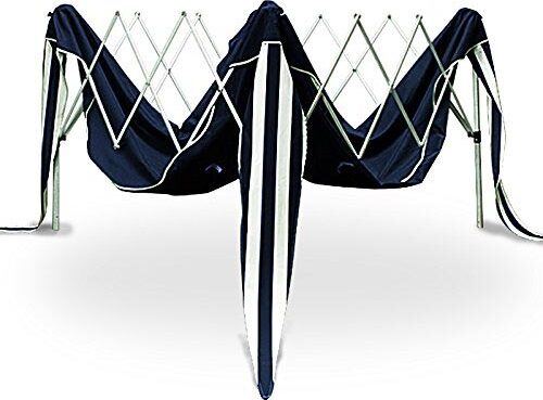 Gazebo-3x3-Pieghevole-Blu-Impermeabile-Richiudibile-Tendone-Giardino-Con-Sacca