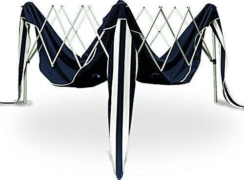 Gazebo-3x3-Pieghevole-Blu-Impermeabile-Richiudibile-Tendone-Giardino-Con-Sacca