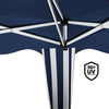 Gazebo-3x3-Pieghevole-Blu-Impermeabile-Richiudibile-Tendone-Giardino-Con-Sacca