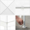 Gazebo 3x3mt Tenda Esterni Arredo Giardino Tetto Antipioggia Idrorepellente Bianco Casa e cucina/Tessili per la casa/Decorazioni per finestre/Tende classiche e drappeggi/Tende a pannello Trade Shop italia - Napoli, Commerciovirtuoso.it