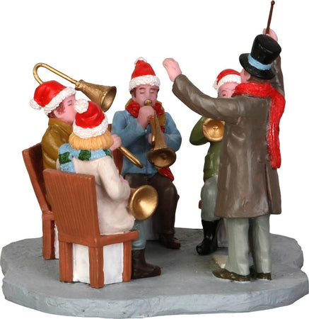 Gazebo Band, personaggi per villaggio di Natale in poliresina Casa e cucina/Decorazioni per interni/Addobbi e decorazioni per ricorrenze/Decorazioni natalizie/Oggettistica MagiediNatale.it - Altamura, Commerciovirtuoso.it