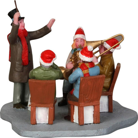 Gazebo Band, personaggi per villaggio di Natale in poliresina Casa e cucina/Decorazioni per interni/Addobbi e decorazioni per ricorrenze/Decorazioni natalizie/Oggettistica MagiediNatale.it - Altamura, Commerciovirtuoso.it