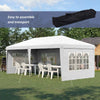 Gazebo-da-esterno-bianco-con-Finestre-Regolabile-in-Altezza-e-tende-Removibili-5.9x3x2.7m-84C-431V00WT