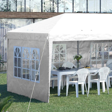 Gazebo-da-esterno-bianco-con-Finestre-Regolabile-in-Altezza-e-tende-Removibili-5.9x3x2.7m-84C-431V00WT