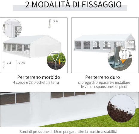 Gazebo-da-Giardino-10x6m-con-Pareti-Rimovibili-e-Finestre,-Acciaio-e-Poliestere-100110-047W