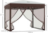 Gazebo-da-Giardino-3x3-m-con-Zanzariera-e-Borsa-da-Trasporto-con-Ruote,-Color-Crema-84C-413V00CW
