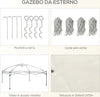 Gazebo-da-Giardino-3x3-m-con-Zanzariera-e-Borsa-da-Trasporto-con-Ruote,-Color-Crema-84C-413V00CW