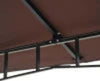Gazebo-da-Giardino-3x3m-con-Zanzariera,-Telaio-in-Acciaio-e-Doppio-Tettuccio,-Bianco-84C-010CF