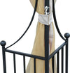 Gazebo-da-Giardino-3x3m-in-Metallo-con-Zanzariere-e-Tettuccio-in-Poliestere,-Beige-84C-005