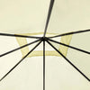 Gazebo-da-Giardino-3x3m-in-Metallo-Nero-con-Tettuccio-Crema-01-0867