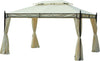 Gazebo-da-Giardino-3x4m-in-Acciaio-con-Doppio-Tetto-e-4-Tende-Laterali,-Crema-01-0872