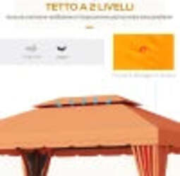 Gazebo-da-Giardino-4x3m-con-Doppio-Tetto-e-Tende-Laterali,-Arancione-01-0870