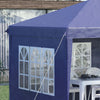 Gazebo-da-Giardino-6x3-m-Regolabile-in-Altezza-con-Pareti-Removibili,-in-Acciaio-e-Poliestere,-Blu-84C-431V00BU