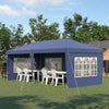 Gazebo-da-Giardino-6x3-m-Regolabile-in-Altezza-con-Pareti-Removibili,-in-Acciaio-e-Poliestere,-Blu-84C-431V00BU