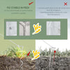 Gazebo-da-Giardino-per-Feste-con-6-Pareti-Rimovibili-a-Zanzariera,-582x295x255cm,-Bianco-84C-023V02WT